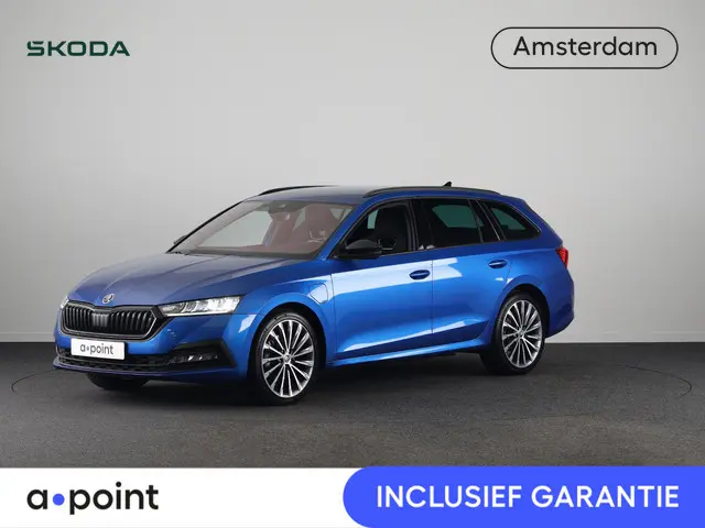 Skoda Octavia Combi 1.4 TSI iV PHEV Sportline Business 204pk | Navigatie via App| Parkeercamera | El...