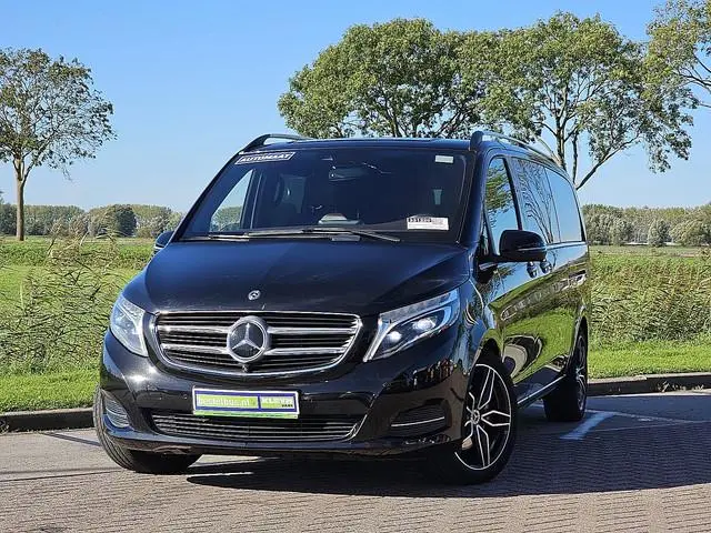 MERCEDES-BENZ V-KLASSE 250 CDI XL L3 dubbel cabine leder 2x elektr. schuifdeur Burmester