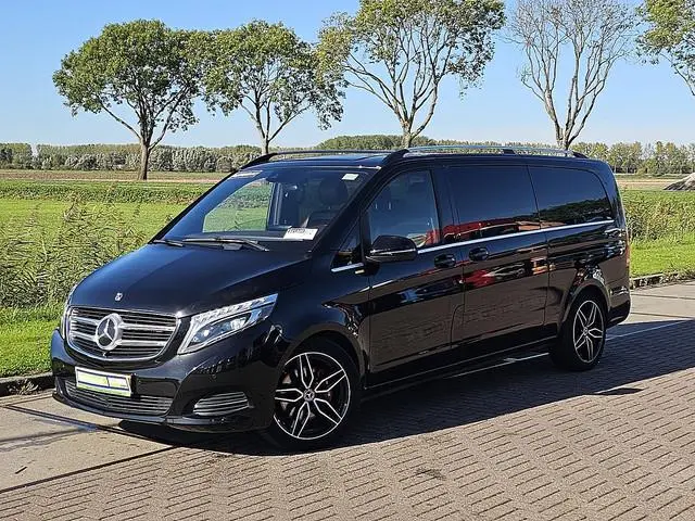 MERCEDES-BENZ V-KLASSE 250 CDI XL L3 dubbel cabine leder 2x elektr. schuifdeur Burmester