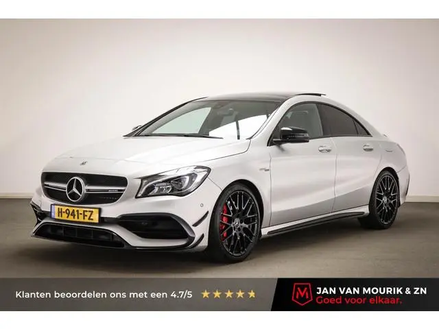 Mercedes-Benz CLA-klasse AMG 45 4MATIC Ambition | PANORAMADAK | SFEERVERLICHTING | RECARO | STOELVER...