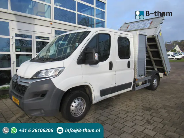 Citroen Jumper 35 2.0 HDI L3 DOKA Dubbelcabine Kipper Tipper