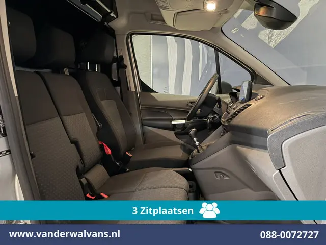 Ford Transit Connect 1.5 EcoBlue L2H1 Euro6 Airco | 3-Zits | Camera | Navigatie | Trekhaak | Verwarm...