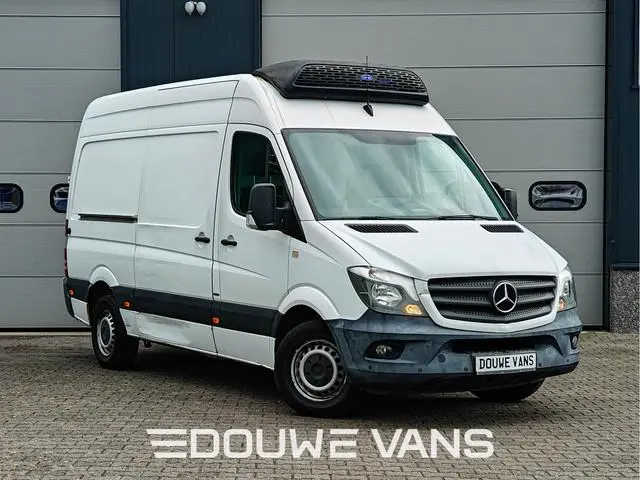 Mercedes-Benz Sprinter L2H2 Euro6 Koelwagen Airco Stoelverwarming Dag en Nacht Koeling Carrier Camer...