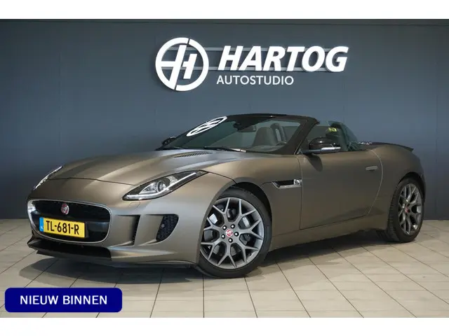 Jaguar F-TYPE 3.0 V6 Convertible 340PK / DODEHOEK / KEYLESS / LEDER /