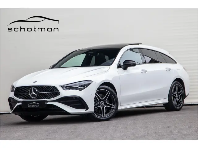 Mercedes-Benz CLA-klasse Shooting Brake 250 e AMG Premium, Nightpack, Pano, Key-Less, Burmester, Hybrid 2024