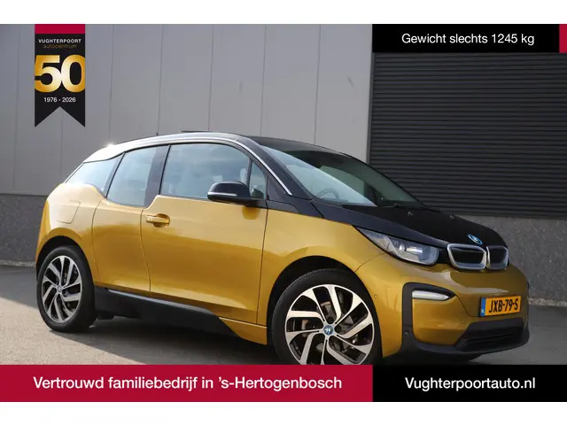 BMW i3 Executive 120Ah 42 kWh*Galvanic Gold*& Loft/Sunroof/Adaptive/W-pomp/3-fase