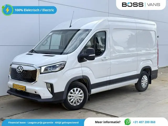 Maxus eDeliver 9 72kWh Nieuw Elektrisch 72kWh 280km WLTP L2H2 204PK ACC Stoelverwarming Snelladen LE...