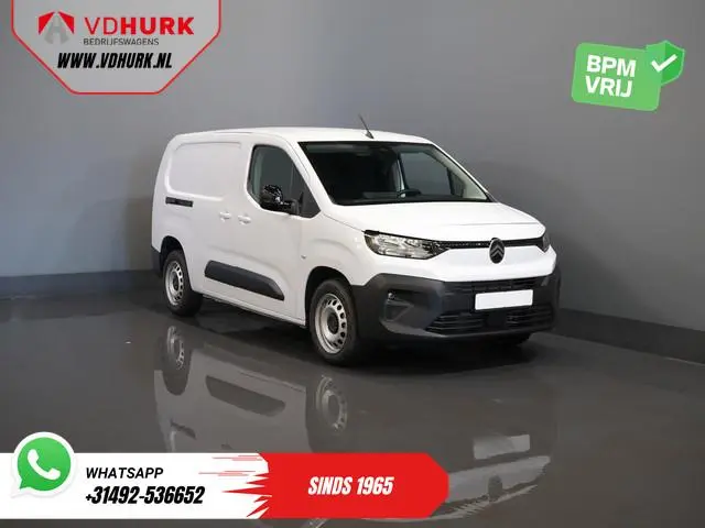 Citroën Berlingo 1.5 HDi 100 pk L2 Carplay/ Stoelverw./ 3Pers./ Virtual Cockpit/ Climate/ Keyless/ N...