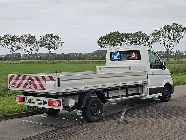 VOLKSWAGEN CRAFTER 35 2.0 L4 Open-Laadbak XL Airco RWD 177Pk 3.5T-Trekhaak 3-Zits/Leer Navi!