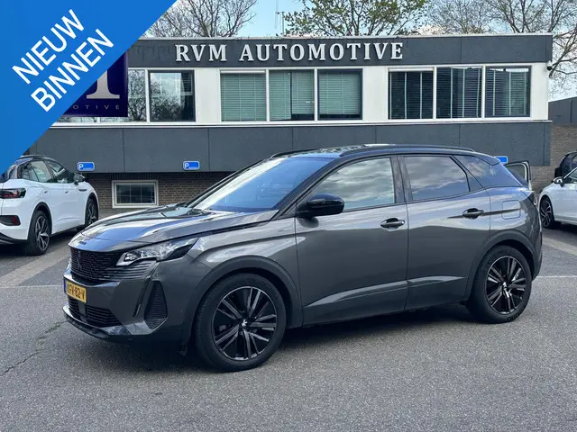 Peugeot 3008 1.6 HYbrid 225 GT Pack Business PANO | BLACK PACK | CAMERA | CRUISE CONTROL ADAPTIEF DO...