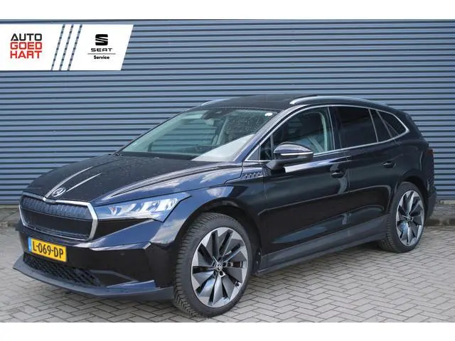 ŠKODA Enyaq iV 80 Panoramadak Stuurverwarming CarPlay SOH 94% Camera Navigatie 21 INCH