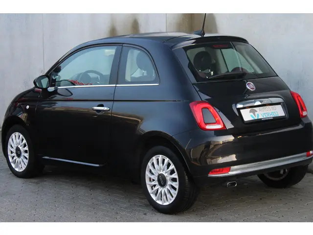 Fiat 500 0.9 TwinAir Turbo Lounge  / LEDER / NAVI / LM VELGEN / OPEN DAK