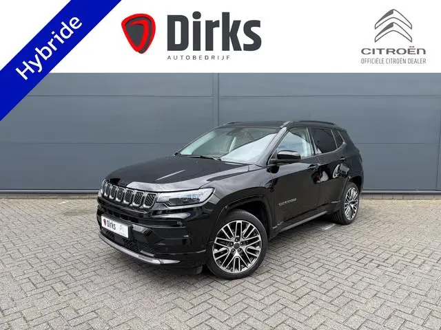 Jeep Compass 1.5T e-Hybrid Summit (Leder incl verwarming/koeling/geheugen - Elektrische Klep - Adapt...