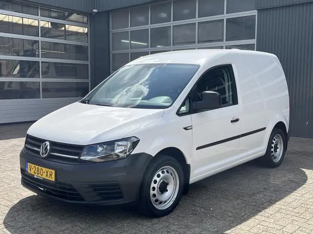 Volkswagen Caddy 1.4 TSI Benzine 126pk Airco Cruise control Trekhaak 1500kg Schuifdeur Kastinrichtin...