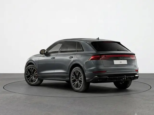 Audi Q8 Pro Line S 55 TFSI e 394 pk | Glazen panoramadak | Leder boven kunstleder onder | Trekhaak e...