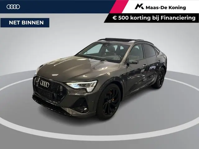 Audi e-tron Sportback 55 Quattro S edition 95 kWh 408pk · Panoramadak · Luchtvering · Virtual Mirror...