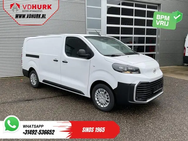 Toyota e-ProAce Worker Long 75 kWh 350 km WLTP Carplay/ Snellader/ Standkachel/ Cruise/ Airco/ Camer...