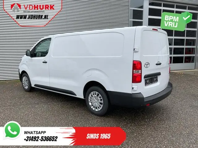 Toyota e-ProAce Worker Long 75 kWh 350 km WLTP Carplay/ Snellader/ Standkachel/ Cruise/ Airco/ Camer...