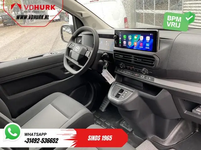Toyota e-ProAce Worker Long 75 kWh 350 km WLTP Carplay/ Snellader/ Standkachel/ Cruise/ Airco/ Camer...