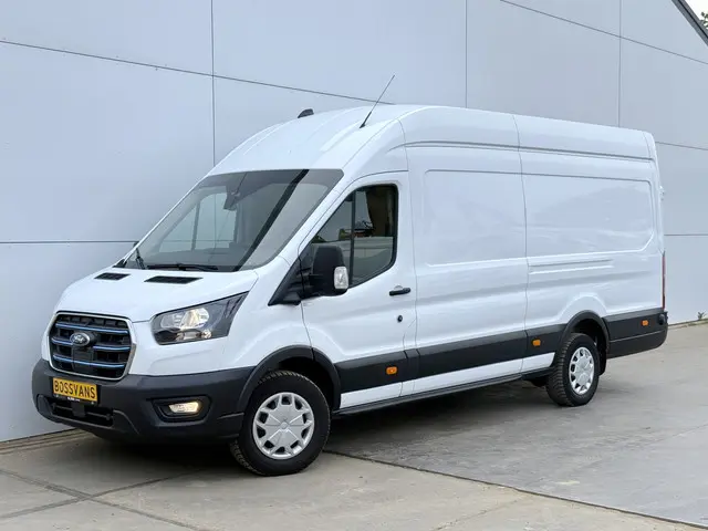 Ford E-Transit 68kWh 184PK L4H3 317km WLTP 93,9% (SOH) BEV Snelladen Carplay Climate control Laadkab...