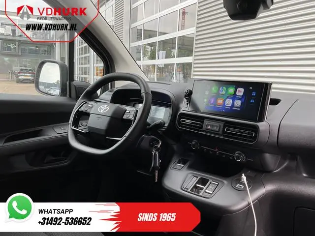 Toyota PROACE CITY Electric 50 kWh 340km WLTP L2 LED/ 3Pers./ Snellader/ Standkachel/ Stoelverw./ St...