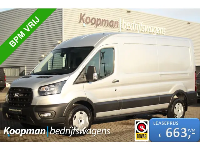 Ford Transit 350 2.0TDCI 165pk Automaat L3H2 Trend | Nieuwste model | Carplay/Android | Camera | Sync 4 13" | Lease 663,- p/m