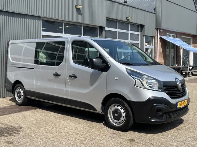 Renault Trafic 1.6 dCi L2H1 DC Marge Btw /Bpm vrij Airco Cruise controle Navigatie Dubbele cabine 1e...