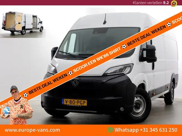 Peugeot Boxer 2.2 BlueHDi 180pk Automaat L4H2 LED/ACC/Navi/Camera 12-2024
