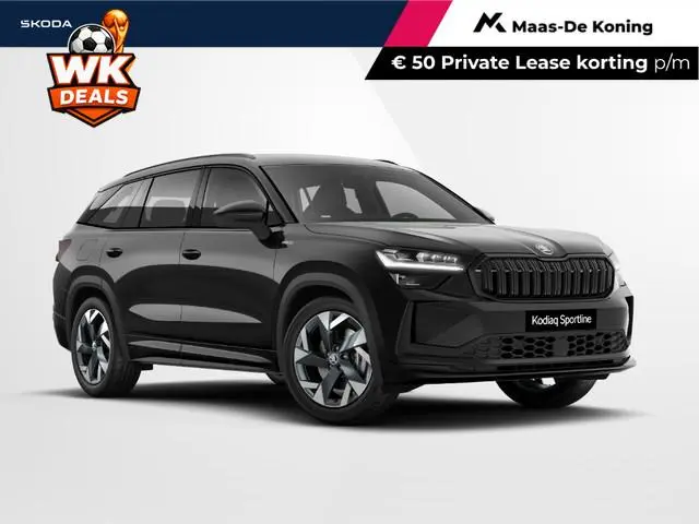 Škoda Kodiaq Sportline Business 1.5 TSI PHEV 150 kW / 204 PK | Black Magic | 19'' tirsuli aero velge...