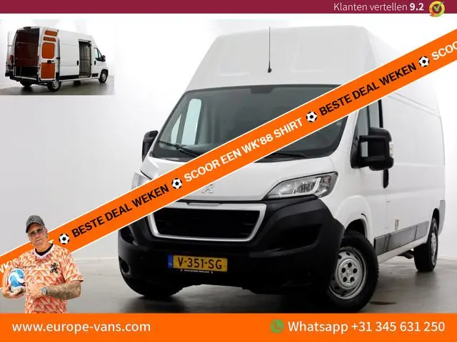 Peugeot Boxer 435 2.0 BlueHDI 165pk L3H3 Premium Airco/Navi/Camera 10-2018