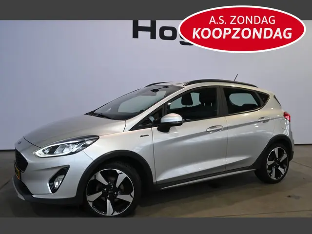 Ford Fiesta 1.0 EcoBoost Hybrid Active X Navigatie Caplay Stoel/Stuurverwarming Goed Onderhouden! Inruil Mogelijk!