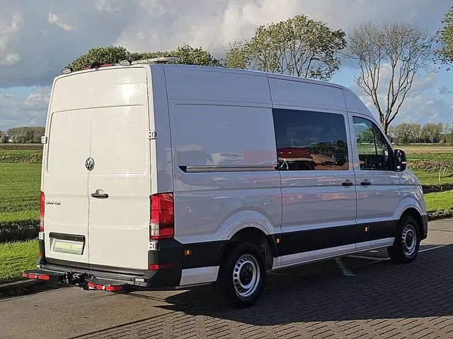 VOLKSWAGEN CRAFTER 35 2.0 L3H3 Dubbele Cabine LED Adaptieve Cruise Camera Euro6 Trekhaak Automaat!