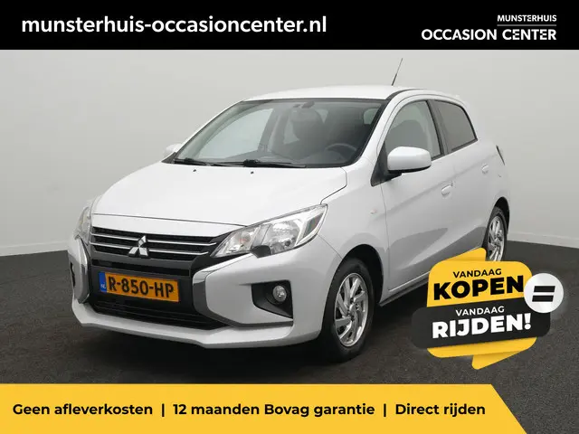 Mitsubishi Space Star 1.2 Dynamic - Occasional Lease vanaf €444 p/m - RIJKLAARPRIJS - Automaat - Ach...