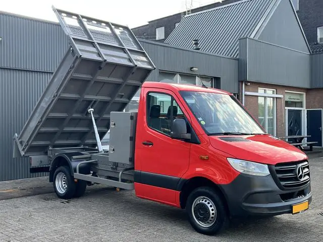 Mercedes-Benz Sprinter 514 2.2 CDI Kipper Airco Trekhaak 3500kg trekgewicht Telefoonverbinding 3-Per...