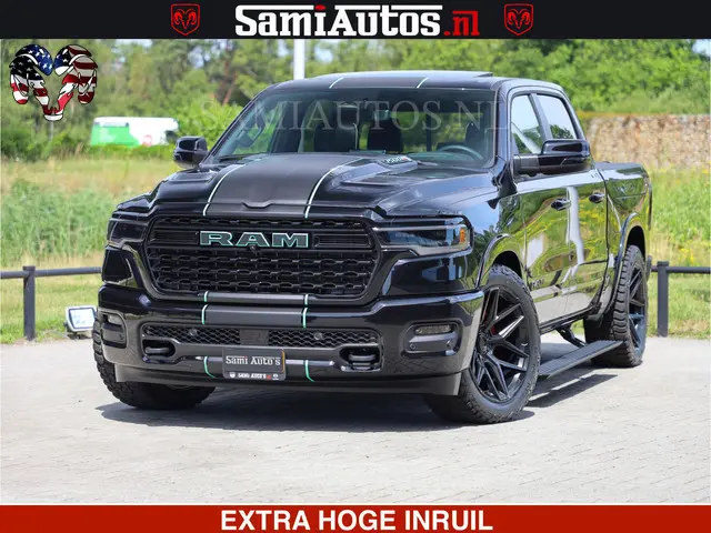 Dodge Ram Limited H.O 540HP 706Nm | Massage + Full Option | De Meest Luxe en Volle Pick-Up in zijn K...