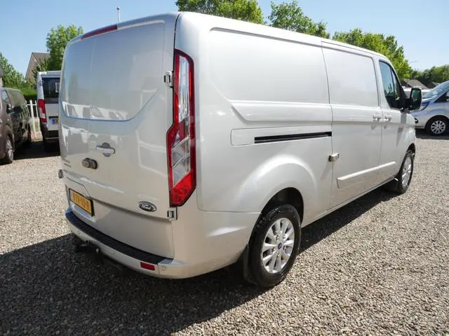 Ford Transit Custom 2.0 TDCI 170PK, L2, Limited, Automaat, Airco, 2 x Schuifdeur
