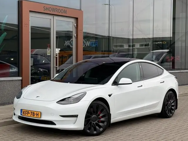 Tesla Model 3 Long Range AWD Dual Motor 75 kWh | ACC | Panoramadak | Stoelverwarming V+A | Leder | 2...