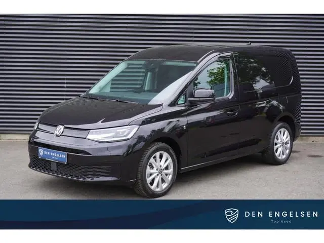Volkswagen Caddy Cargo 122pk Automaat Style LED Apple Carplay Digitaal Dashboard Leder Navigatie Par...