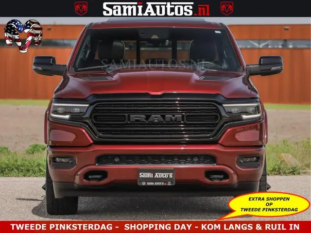 Dodge RAM DELMONICO | LIMITED NIGHT 5.7 V8 | BOM VOL | HUD | LUCHTVERING | MEEST LUXE DUBBELE CABINE...