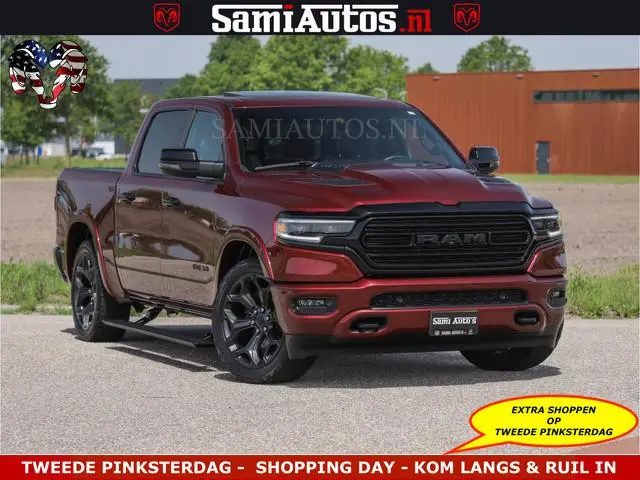 Dodge RAM DELMONICO | LIMITED NIGHT 5.7 V8 | BOM VOL | HUD | LUCHTVERING | MEEST LUXE DUBBELE CABINE...