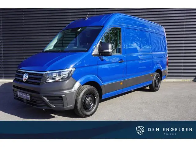 Volkswagen Crafter 140pk L3H3/L2H2 Apple Carplay Trekhaak Parkeersensoren Cruise control 3-Zits Stoe...