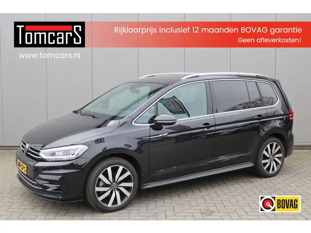 Volkswagen Touran 1.5 TSI 150PK Automaat R-Line 7pers./Pano-dak/Navigatie/Camera/Elektr.-klep/Stoelv...