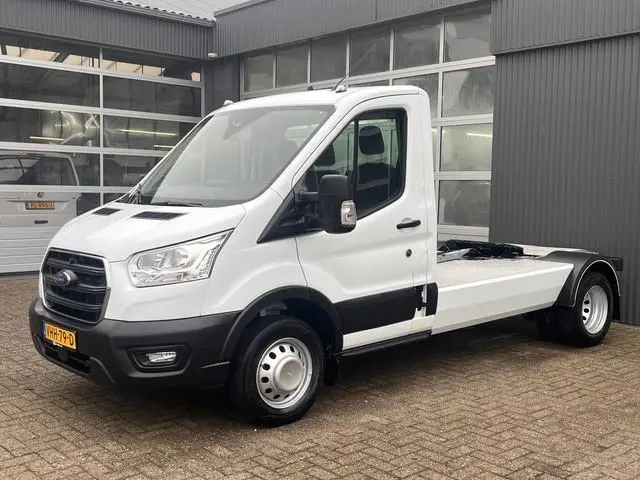 Ford Transit 470 2.0 TDCI Airco Cruise control Tachograaf 3-Persoons Euro 6 Telefoonverbinding  Be-c...
