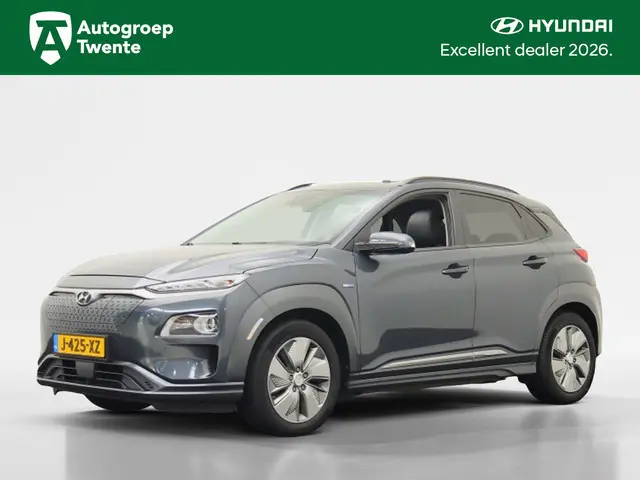 Hyundai Kona EV Premium Sky 64kWh | SOH 100% | Stoelverkoeling | Stoelverwarm