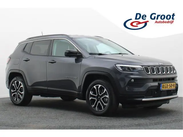 Jeep Compass 4xe 190 Plug-in Hybrid Electric Limited Business Leder/Stof, 360° Camera, Apple Carplay...