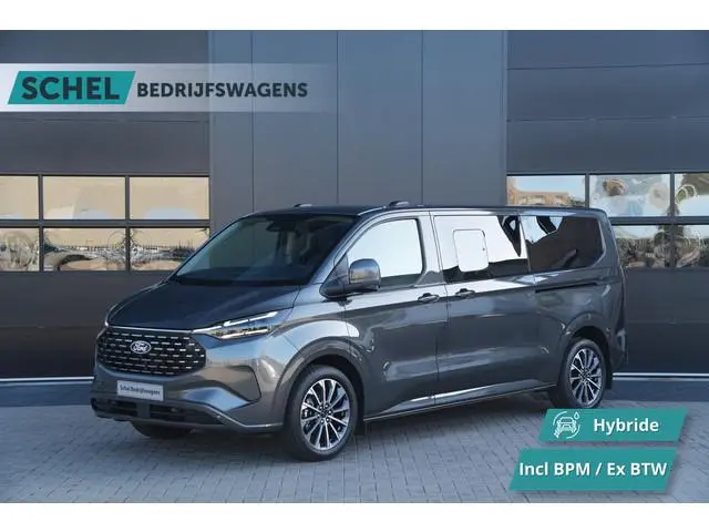 Ford Tourneo Custom 340 2.5 PHEV L2H1 Titanium X 232pk | ACC | Pano | B&O | Elek. schuifdeuren | 360...