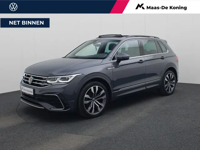 Volkswagen Tiguan 1.5TSI/150PK R-Line Business DSG · Panoramadak · Camera + Parkeersensoren · Trekha...