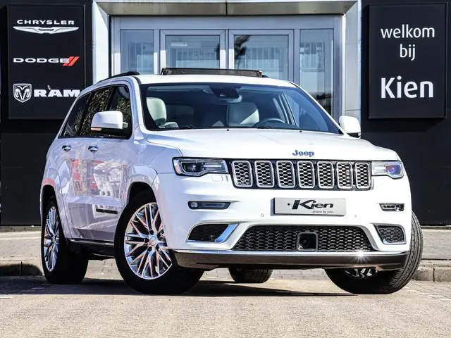 Jeep Grand Cherokee 5.7 Summit | Luchtvering | Harman & Kardon | Stoel koeling en verwarming |