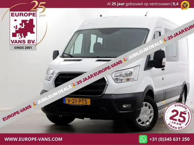 Ford Transit 2.0 TDCI 170pk RWD L3H2 Trend D.C. Airco/Cruise Control/Trekhaak 2900kg 10-2020