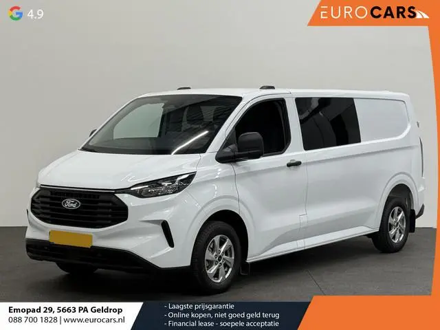 Ford Transit Custom 300 2.0 TDCI L2H1 Trend NM Automaat Dubbele Cabine Airco Cruise Navi PDC Camera...